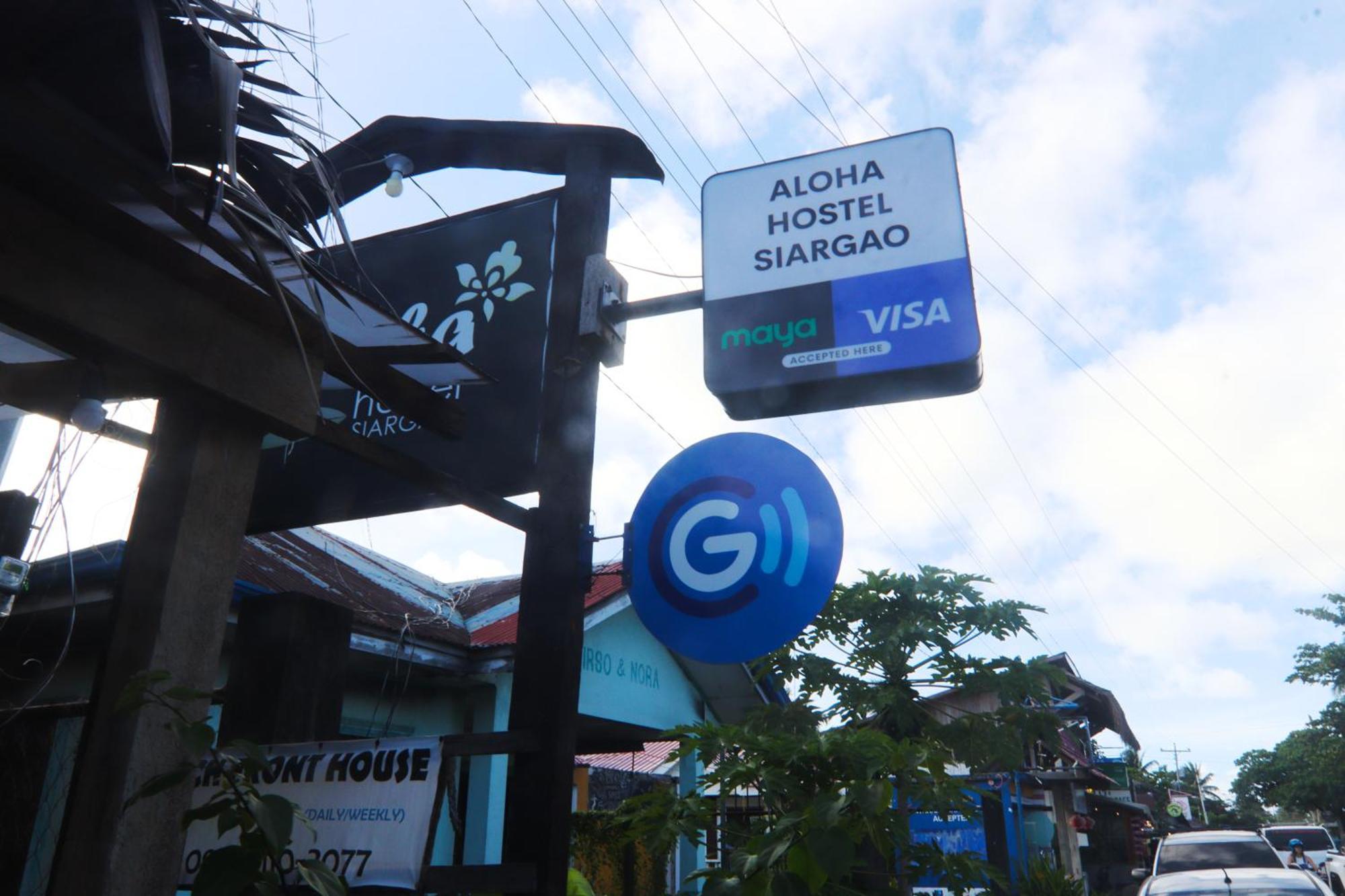 Aloha Hostel Siargao General Luna  Exterior foto